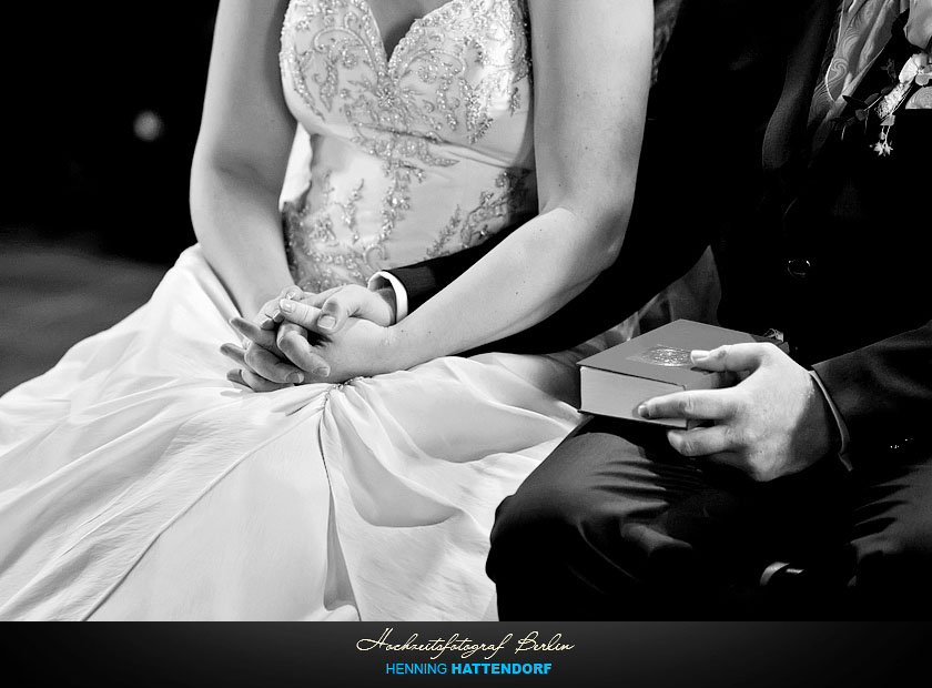 Fotograf der kirchlichen Hochzeit in Hamburg