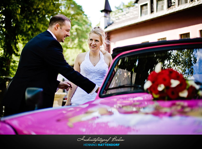 Hochzeitsportrait im Lakeside Burghotel Strausberg