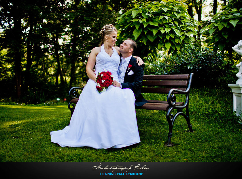 Hochzeitsportrait im Lakeside Burghotel Strausberg