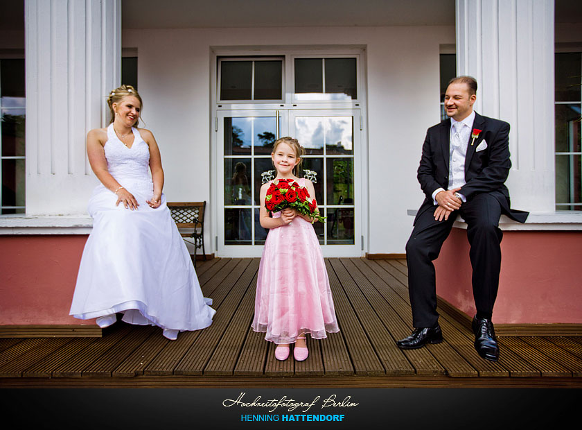 Hochzeitsportrait im Lakeside Burghotel Strausberg