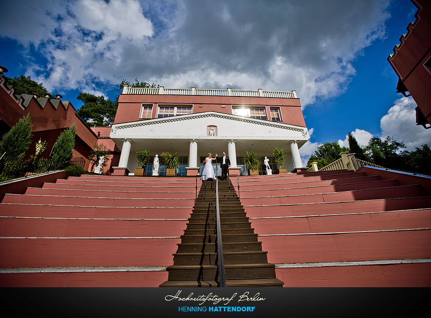 Hochzeitsportrait im Lakeside Burghotel Strausberg