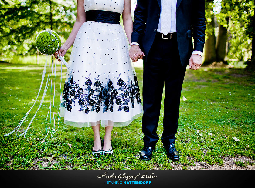 Hochzeitsfotograf Berlin Hochzeitsportrait im Schlosspark Glienicke