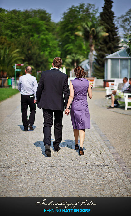 Hochzeitsfotograf Berlin Hochzeitsreportage im Botanischen Garten