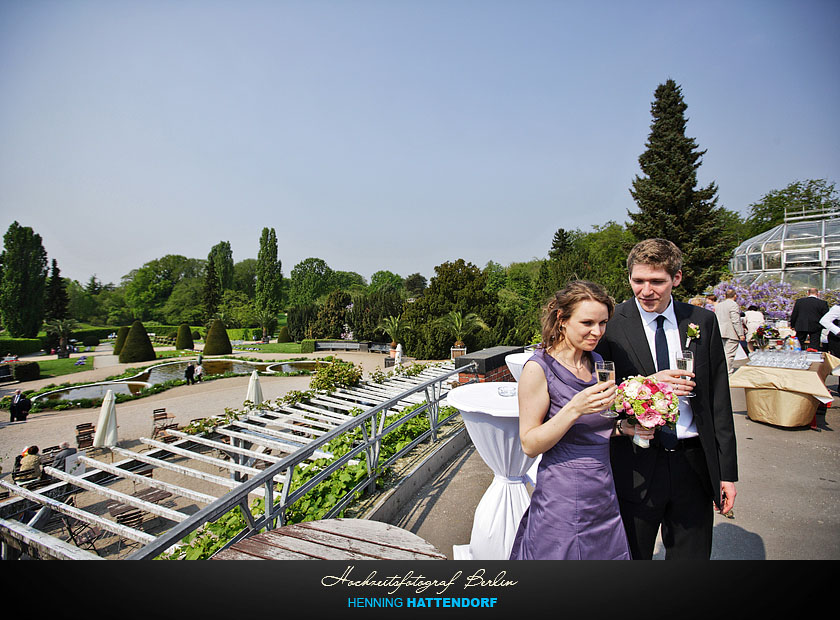 Hochzeitsfotograf Berlin Hochzeitsreportage im Botanischen Garten