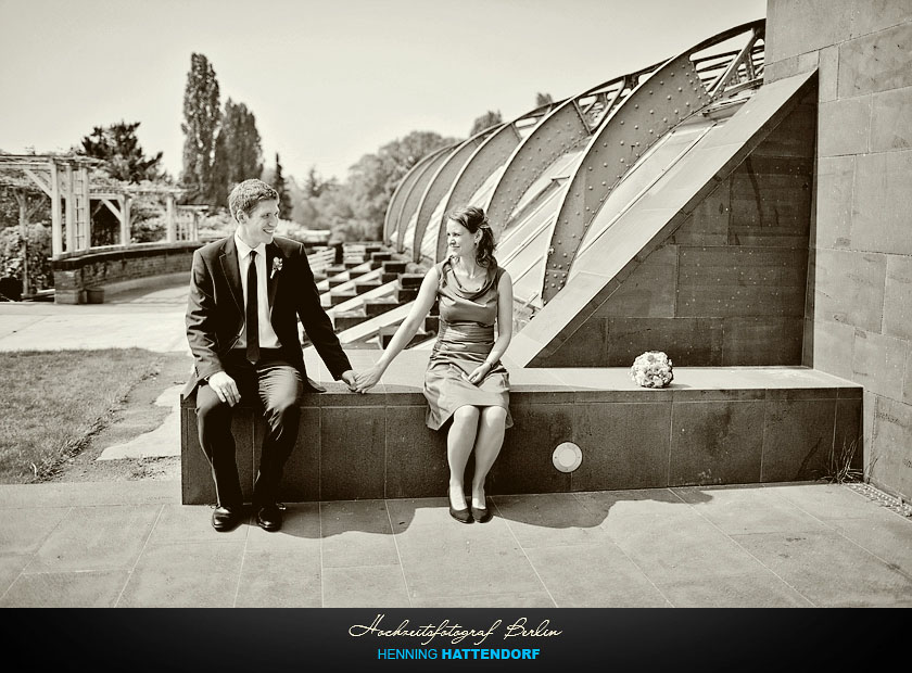 Hochzeitsfotograf Berlin Hochzeit im Botanischen Garten