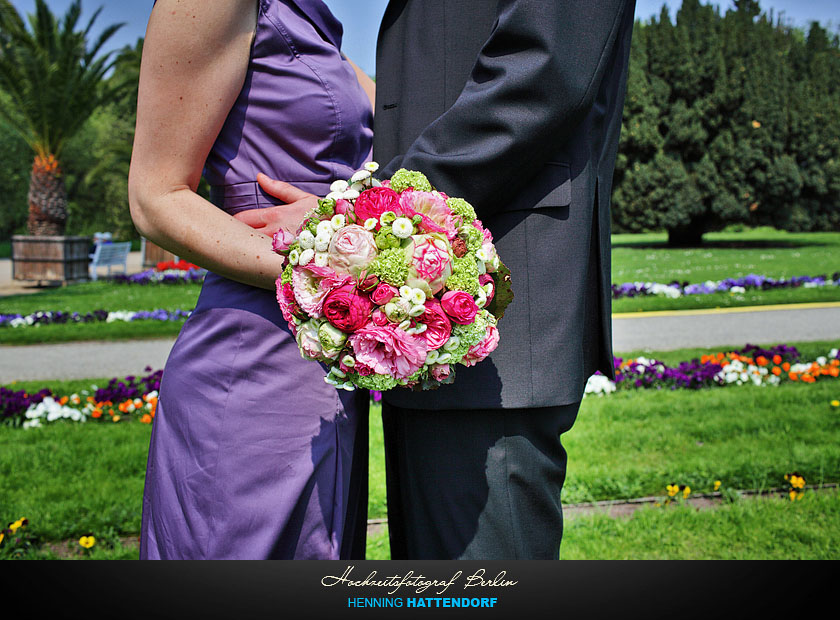 Hochzeitsfotograf Berlin Hochzeit im Botanischen Garten