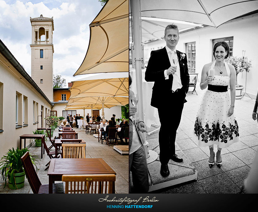 Hochzeitsfotograf Berlin im Schloss Glienicke