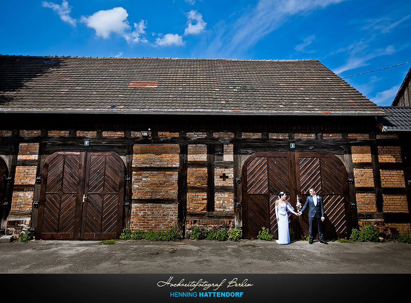 Hochzeitsportrait in Luebbenau