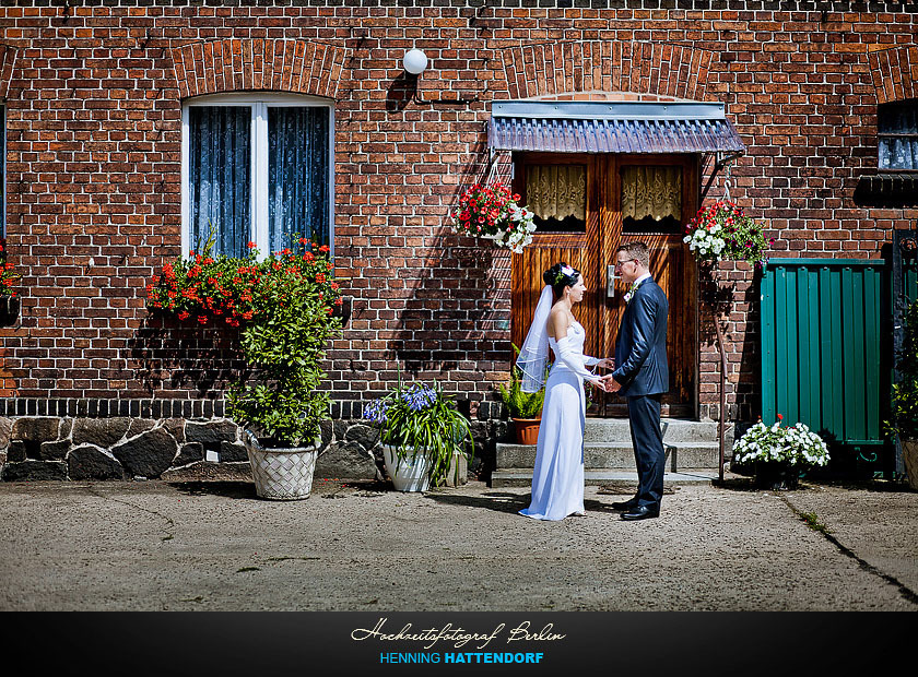 Hochzeitsportrait in Luebbenau