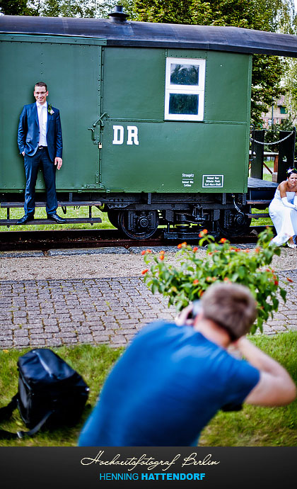 Hochzeitsfotograf Waggon Spreewaldbahn Goyatz
