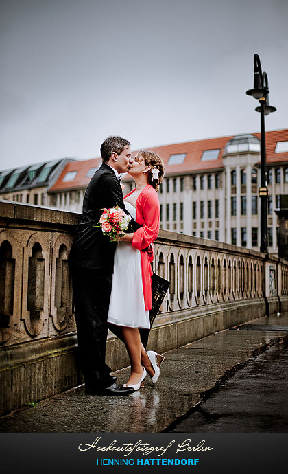 Hochzeitsfotograf Berlin Hochzeitsportrait auf der Museumsinsel