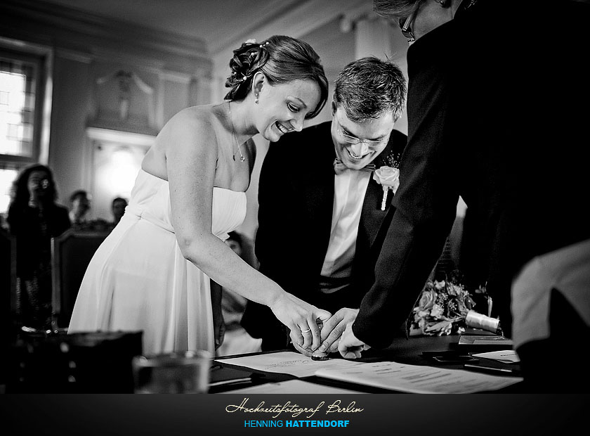 Hochzeit im Standesamt Tempelhof Schoeneberg in Berlin