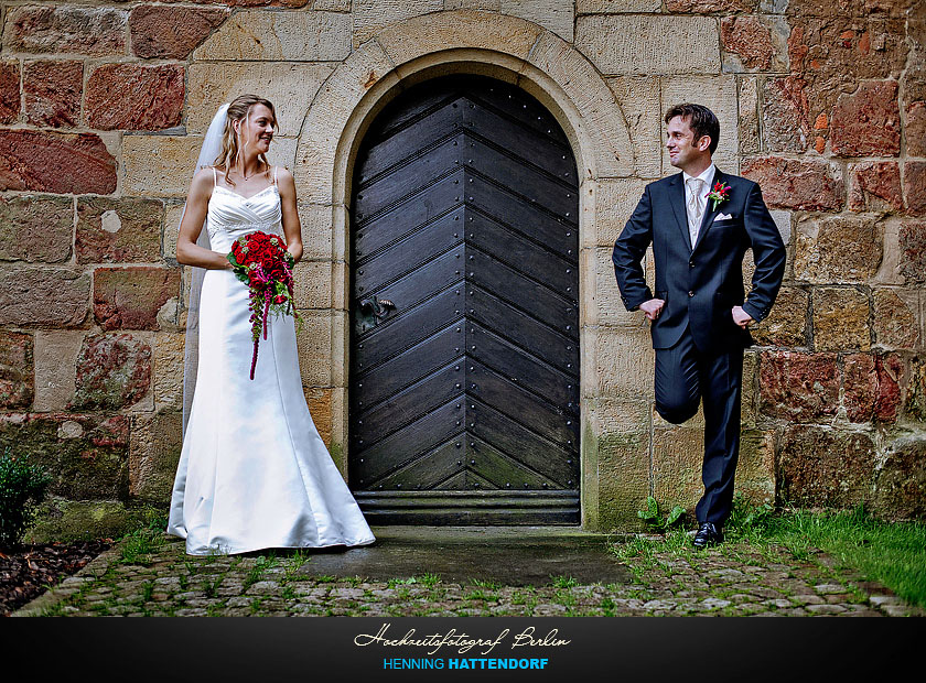 Hochzeit Fotograf Osnabrueck Dorfkirche Kirche Ledde