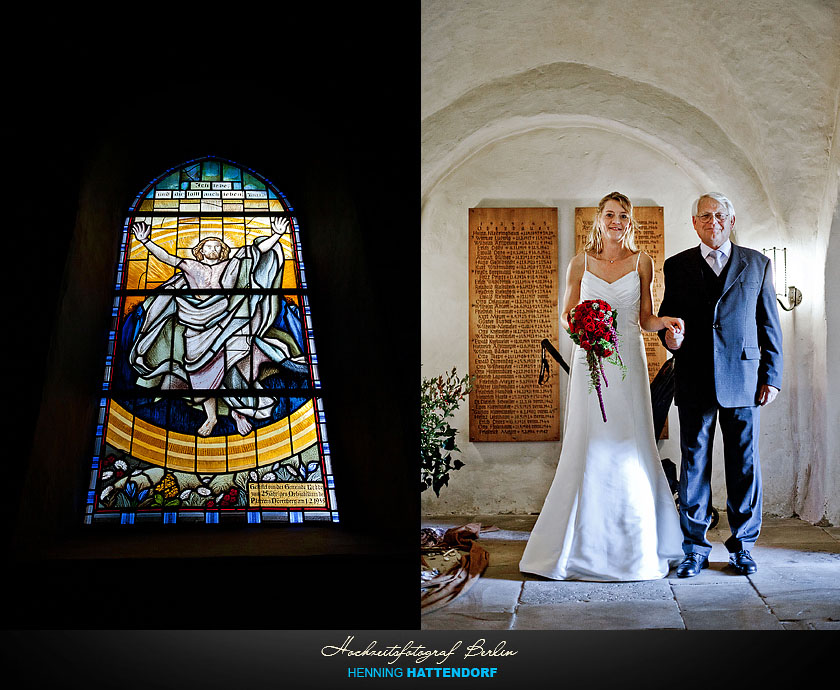 Hochzeit Dorfkirche Kirche Ledde