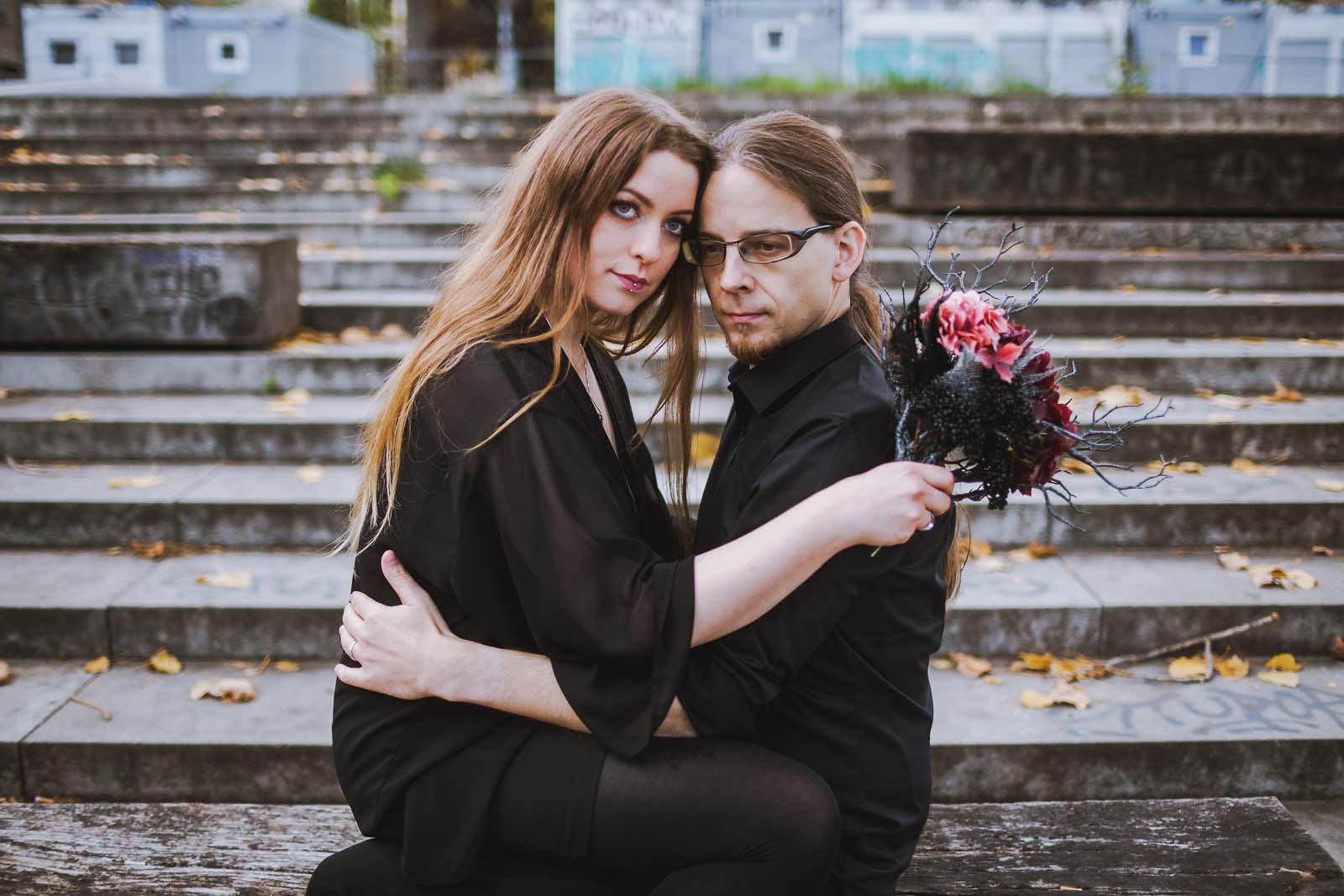 Hochzeitsfotograf mit einem Paar beim Probeshooting in Berlin Copyright by Hochzeitsfotograf www.berliner-hochzeitsfotografie.de