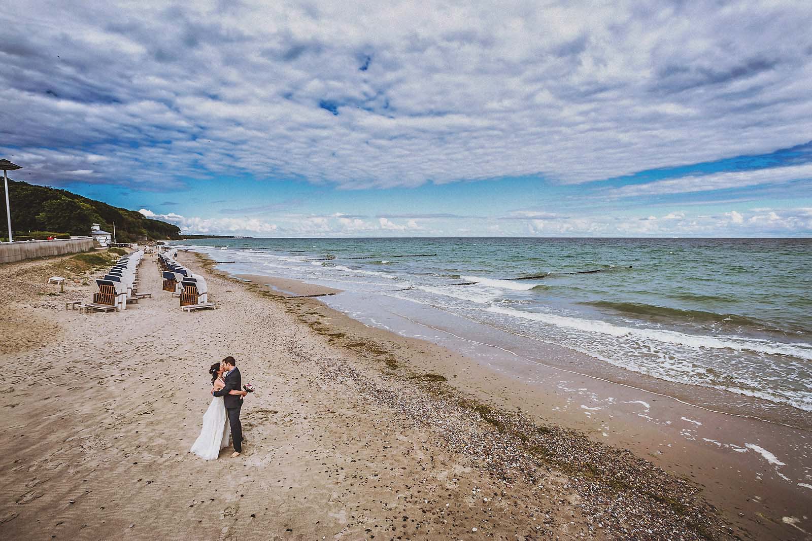 Hochzeit am Strand von Heiligendamm