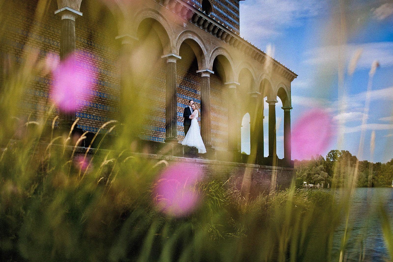 Hochzeitsfotograf Potsdam an der Heilandskirche Sacrow