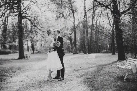 Hochzeitsfotograf auf Schloss Kartzow im Frühling